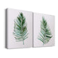 Sage Frond I Premium Gallery Wrapped Canvas - Ready to Hang - Set of 2 - 8 x 12 Each