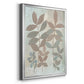 Leaf Cluster II - Modern Framed Canvas Print