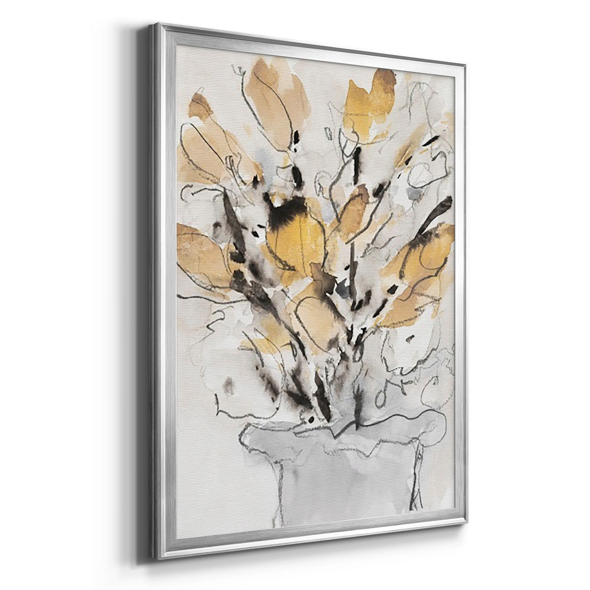 Seasonal Gatherings II - Modern Framed Canvas Print