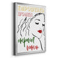 Empowered Women - Modern Framed Canvas Print