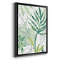 Tropical Palm Chorus III - Modern Framed Canvas Print