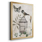 Vintage Menagerie II - Modern Framed Canvas Print