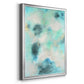 Blue Shift I - Modern Framed Canvas Print