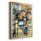 Memory Screen II - Modern Framed Canvas Print