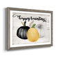 Happy Haunting - Barnwood Framed Art Print