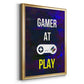 Gamer at Play VI - Modern Framed Canvas Print