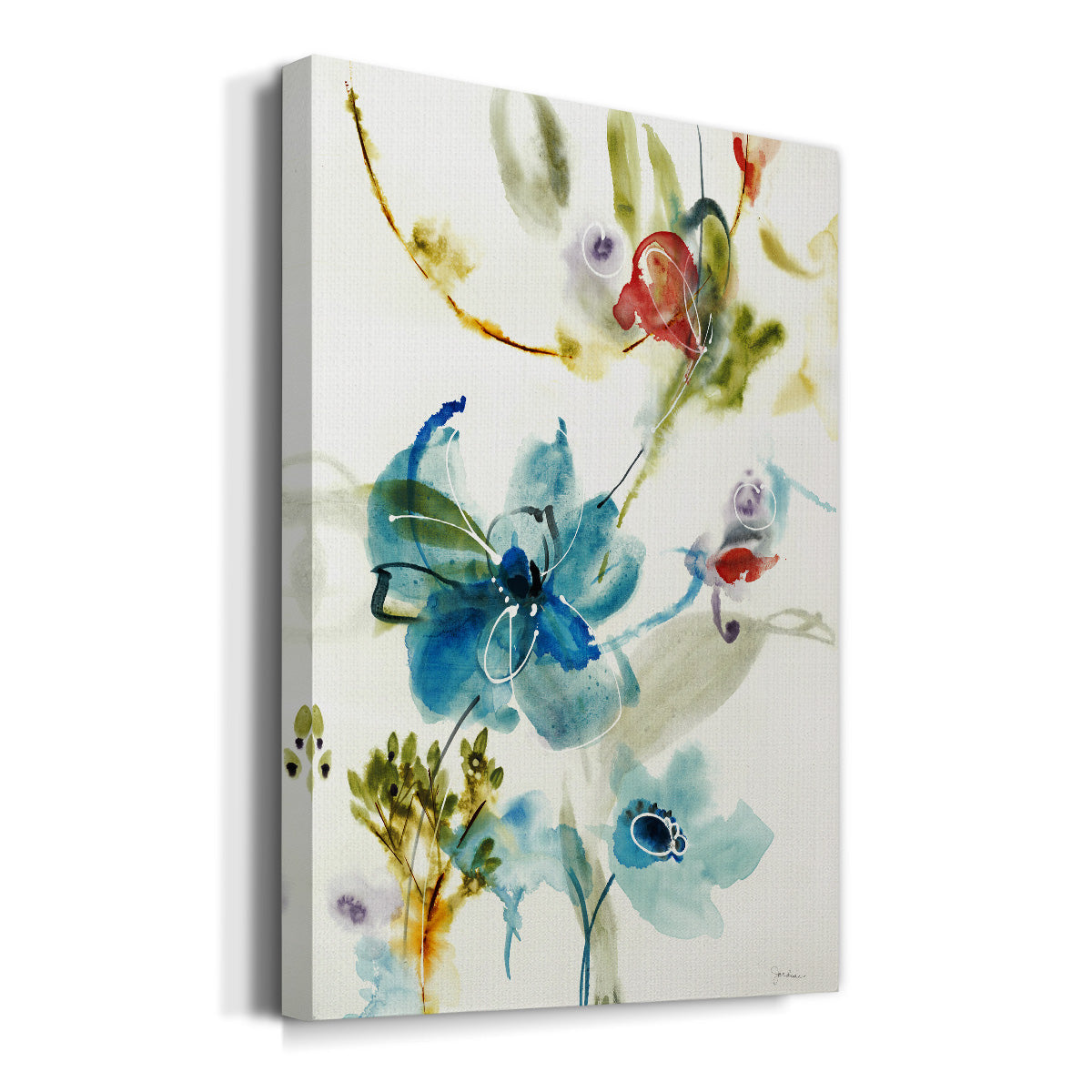 Color Of Summer I Premium Gallery Wrapped Canvas - Ready to Hang