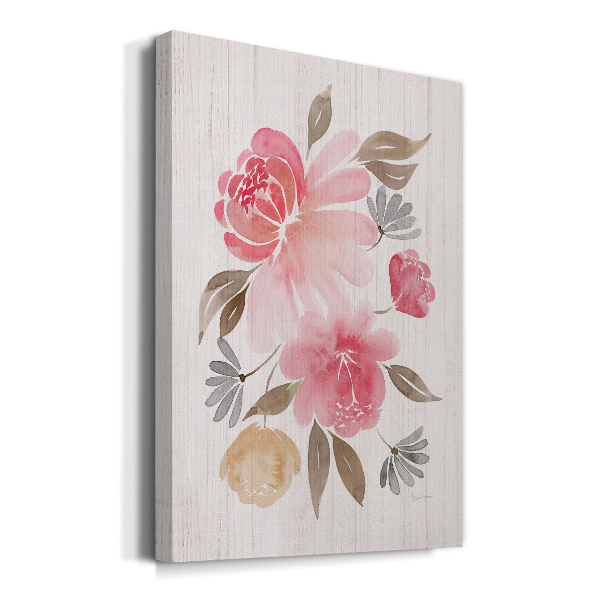Loose Peonies II - Canvas Art Print