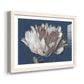 White Peony - Barnwood Framed Art Print