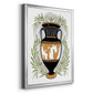 Greek Vases II - Modern Framed Canvas Print