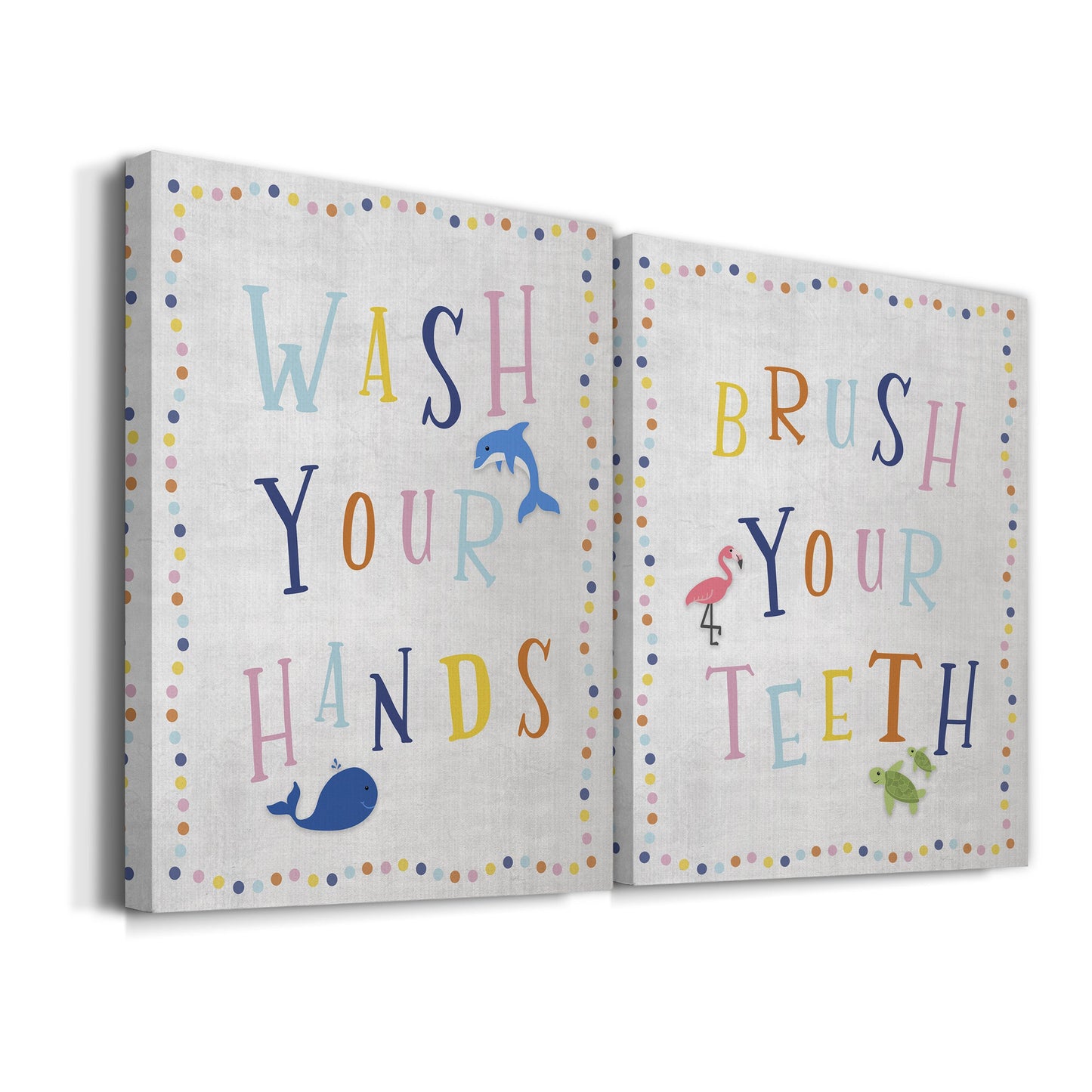 Wash Your Hands Premium Gallery Wrapped Canvas - Ready to Hang