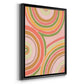 Abstract Rainbow II - Modern Framed Canvas Print