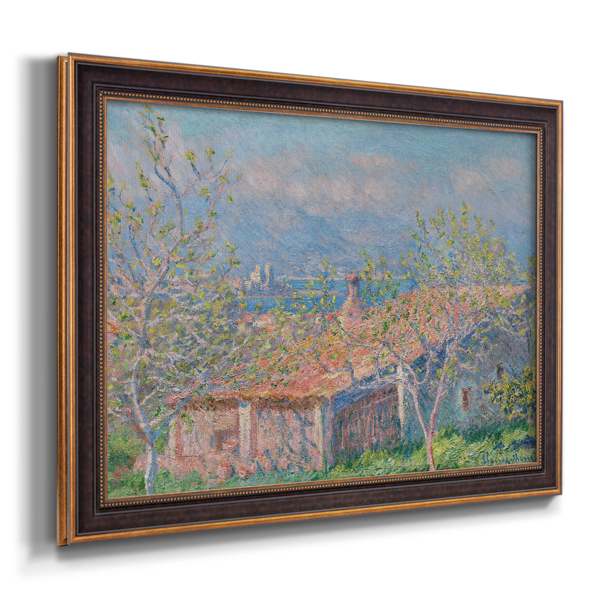 Gardener's House at Antibes - Ornate Framed Canvas Print