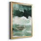 Crashing I - Modern Framed Canvas Print