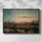 The Marshes at Rhode Island, 1866 - Floater Framed Canvas Print