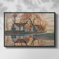Farm near Duivendrecht, c. 1916 - Floater Framed Canvas Print