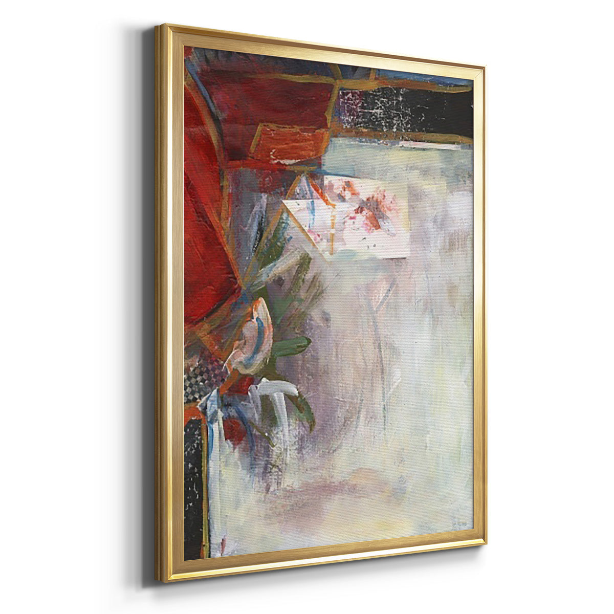 City Life III - Modern Framed Canvas Print