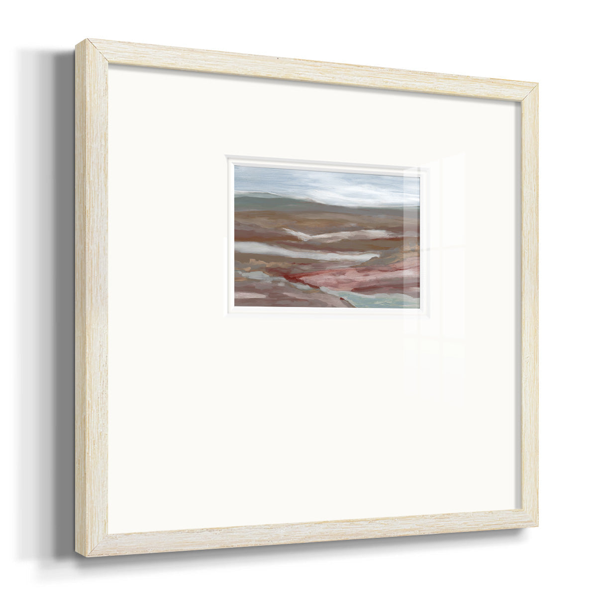 Valley of Fall Premium Framed Print Double Matboard