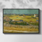 The Harvest, 1888 - Floater Framed Canvas Print