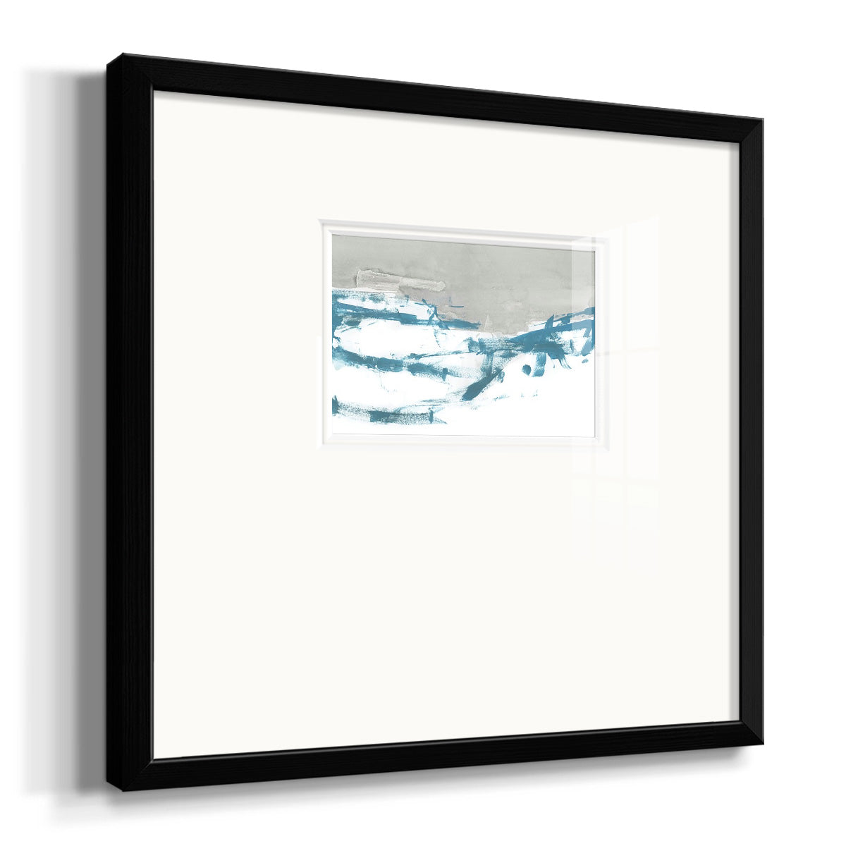 Meta Land III Premium Framed Print Double Matboard