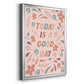 Today is a Good Day - Modern Framed Canvas Print