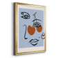 Cherry Baby II - Modern Framed Canvas Print