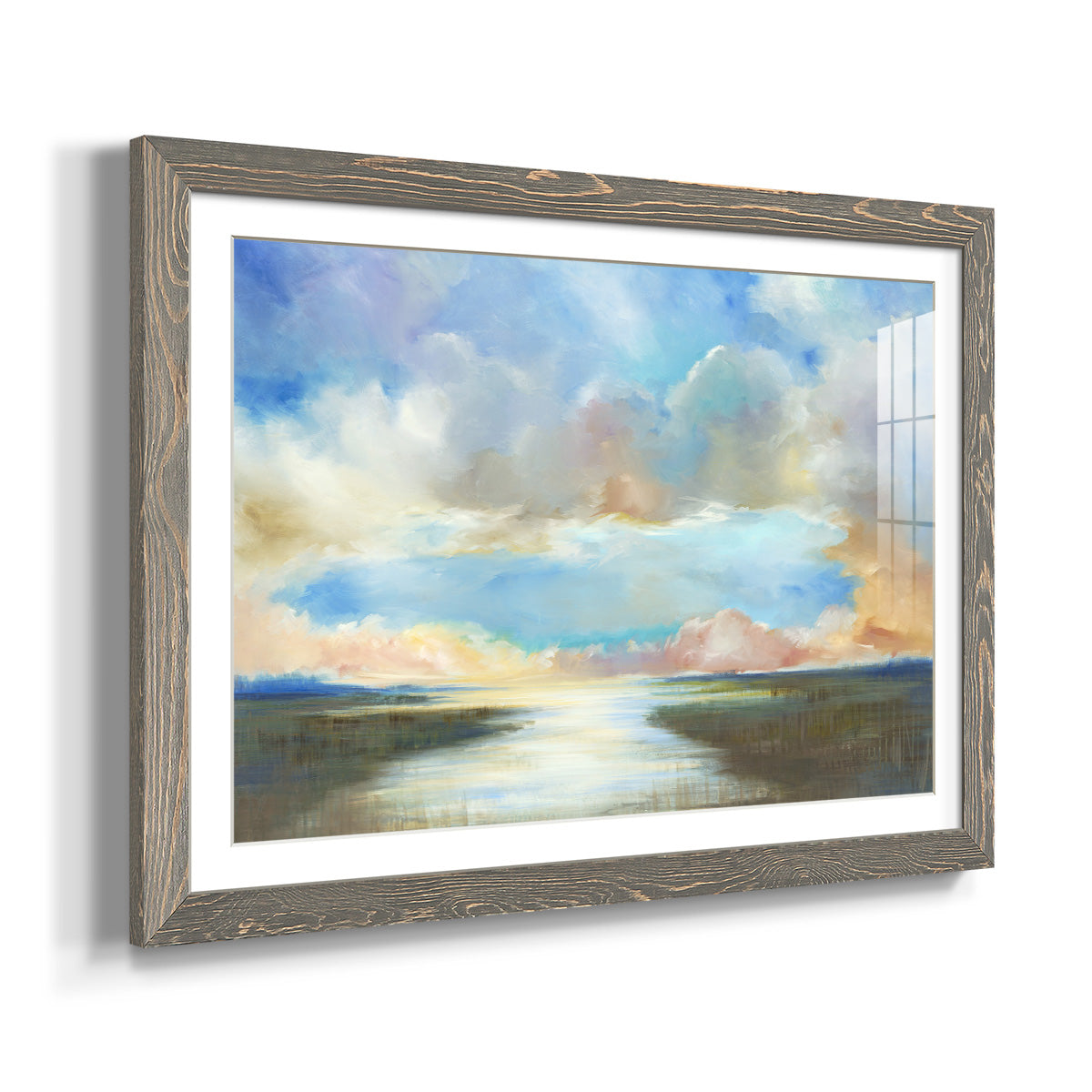 Dawn Breaks - Barnwood Framed Art Print
