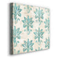 Serene Cerulean I-Premium Gallery Wrapped Canvas - Ready to Hang