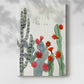 Desert Christmas Cactus II - Gallery Wrapped Canvas