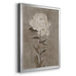 Pretty As A Peony I - Modern Framed Canvas Print