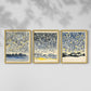 Abstract Series CXCII - Restickable Framed Art Set