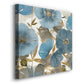 Blue and Gold Poppies II - Canvas Art Print