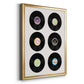 Vinyl Inspiration - Modern Framed Canvas Print