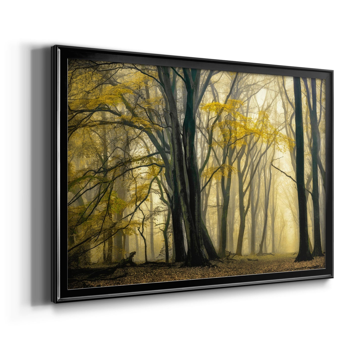 In Love with Golden Fall Premium Classic Framed Canvas - Ready to Hang