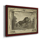 Distinguished Horses III Premium Framed Canvas- Ready to Hang