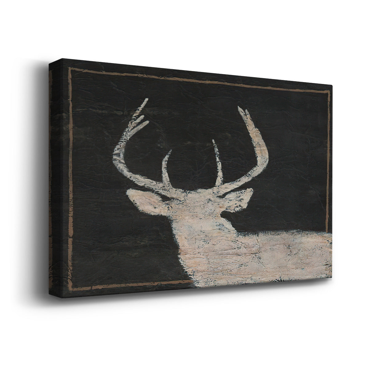 Brow Tine Deer I Premium Gallery Wrapped Canvas - Ready to Hang