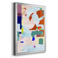 Lucca in Color II - Modern Framed Canvas Print