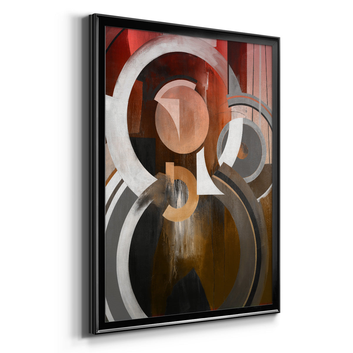 Focal - Modern Framed Canvas Print