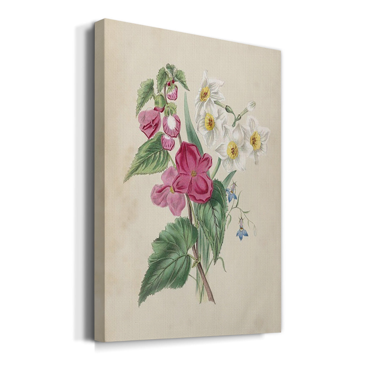 Antique Garden Bouquet IV Premium Gallery Wrapped Canvas - Ready to Hang