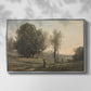 Landscape (Souvenir of les landes), c. 1872 - Floater Framed Canvas Print
