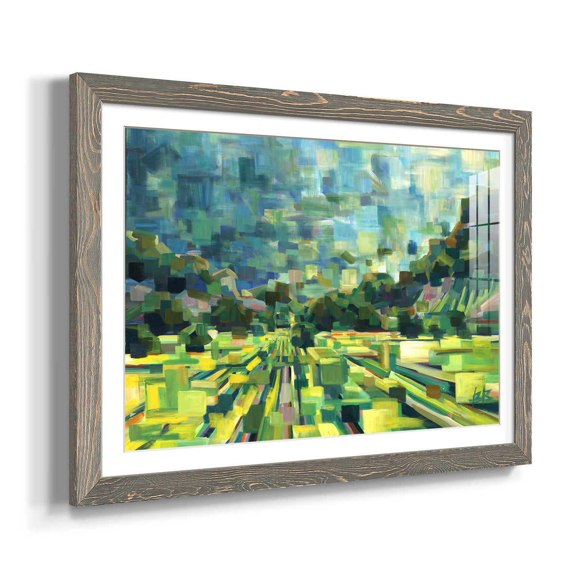 Summer - Barnwood Framed Art Print