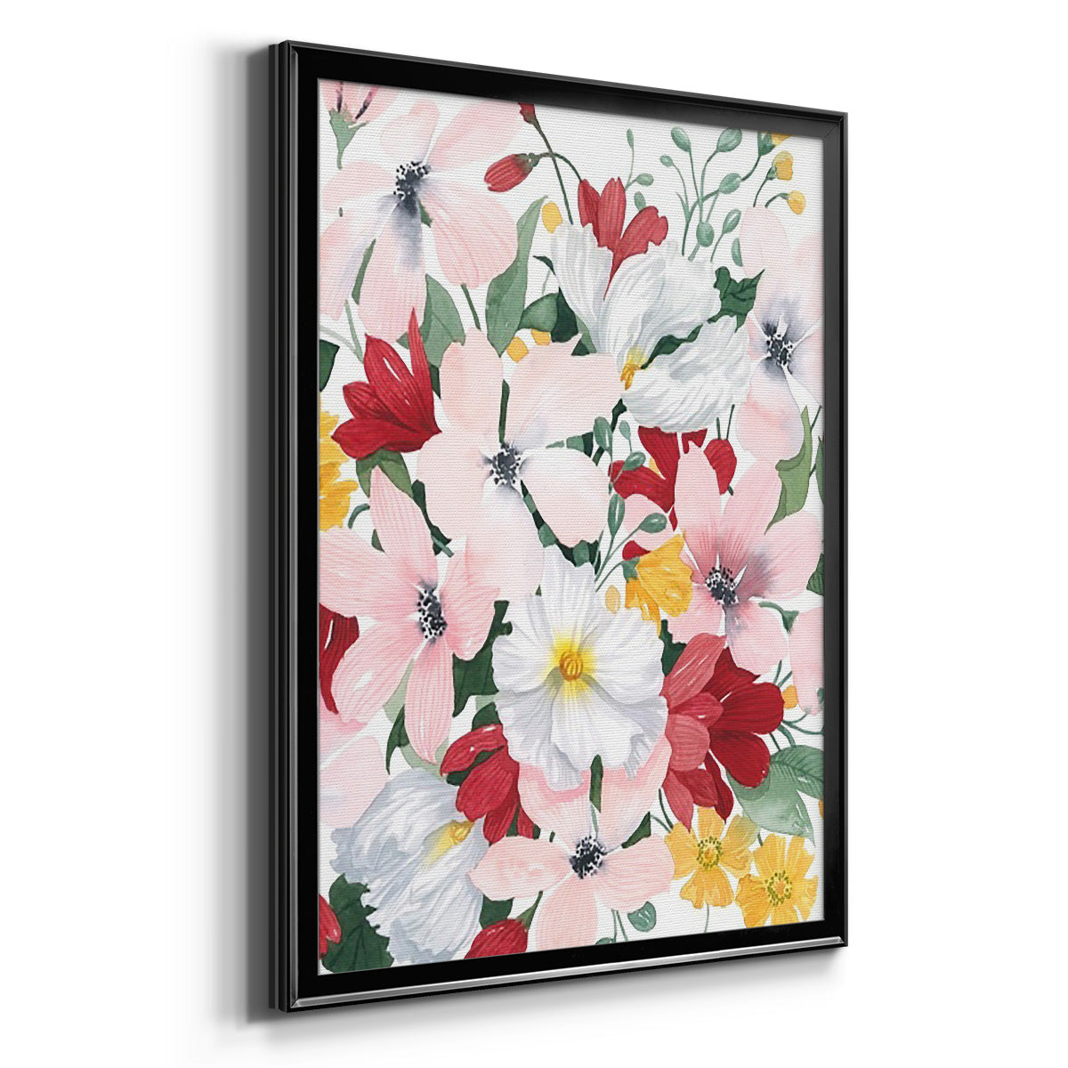 Spring Bliss II - Modern Framed Canvas Print