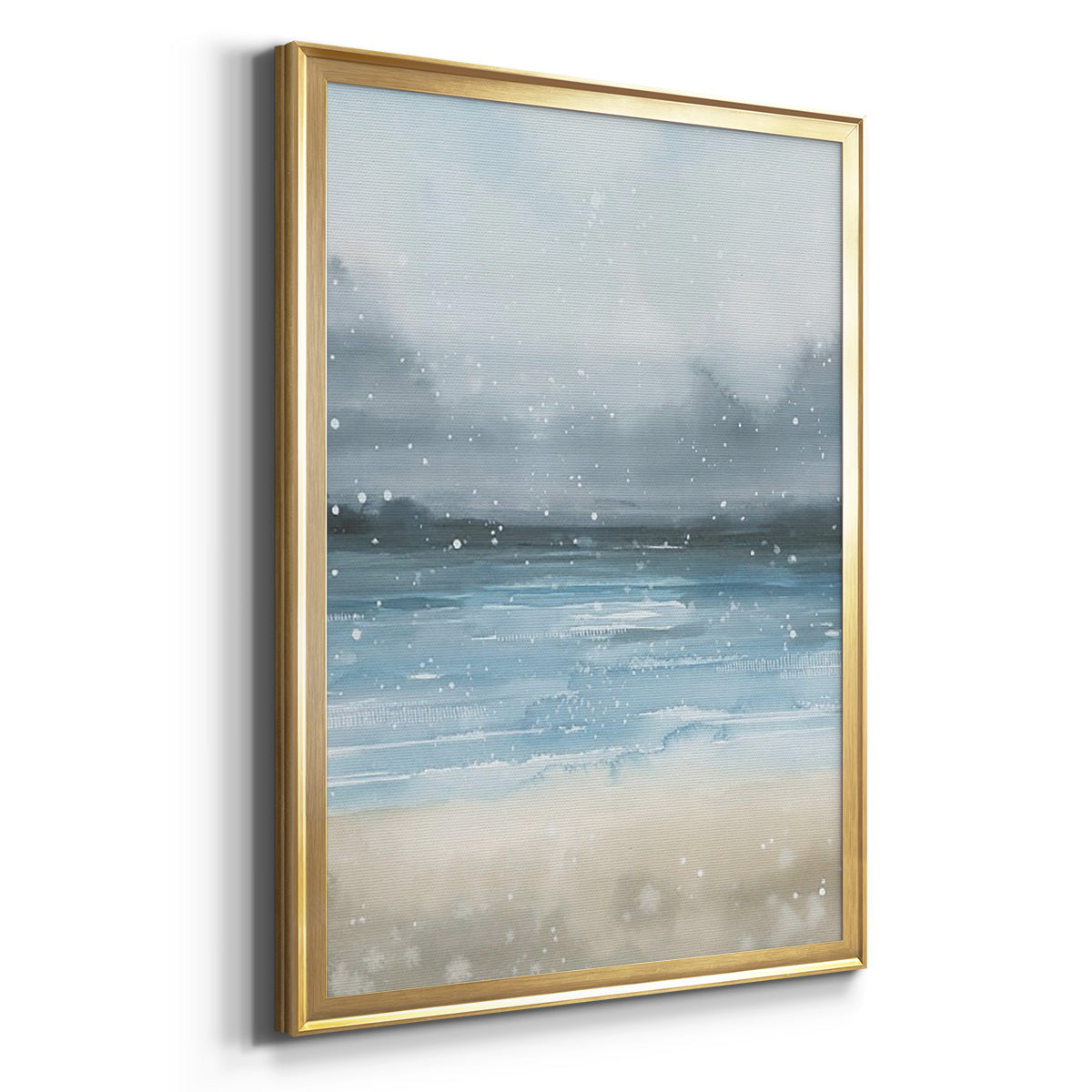 Stars and the Sea I - Modern Framed Canvas Print