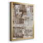Bronzed II - Modern Framed Canvas Print