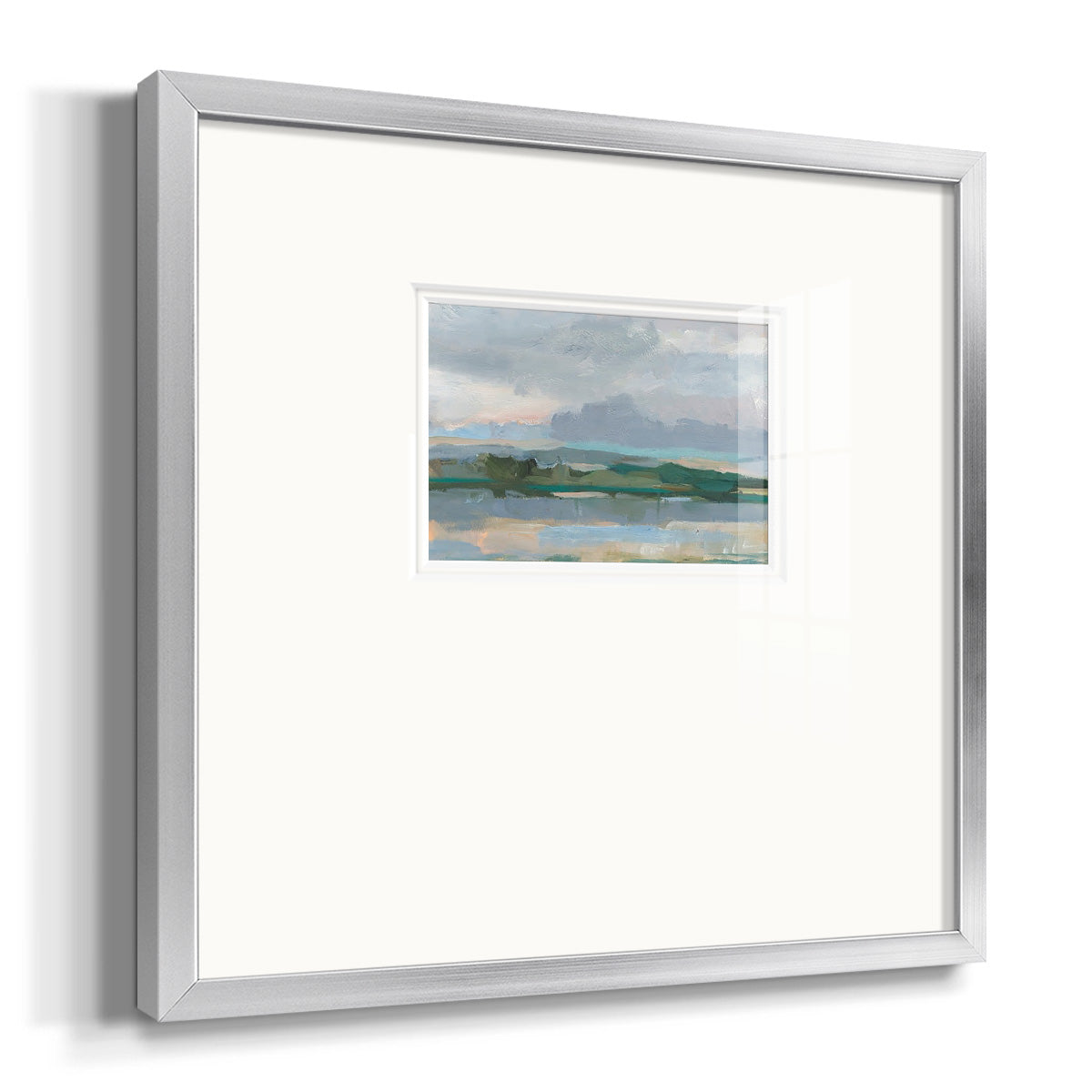 Twilight Vista Study II Premium Framed Print Double Matboard