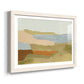 Stacked Landscape IV - Barnwood Framed Art Print