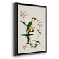 Bird in Habitat IV - Modern Framed Canvas Print