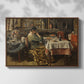 The Meal (De maaltijd), c. 1885 - Floater Framed Canvas Print