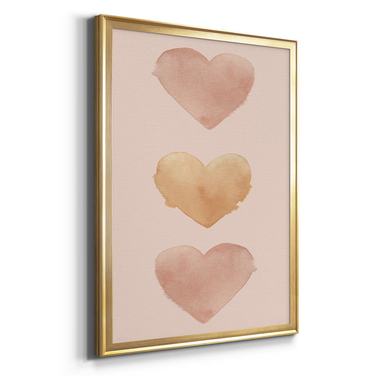 Modern Romance Collection B - Modern Framed Canvas Print