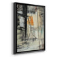 Persistence II - Modern Framed Canvas Print